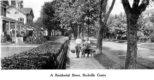 A Residential Street, Rockville Centre